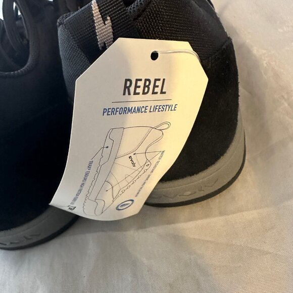 Evolv Rebel Walking Shoe, Black (Night) Suede, Unisex size 12. NIB - Picture 5 of 8